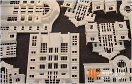 3d打印建筑模型拆分案例
