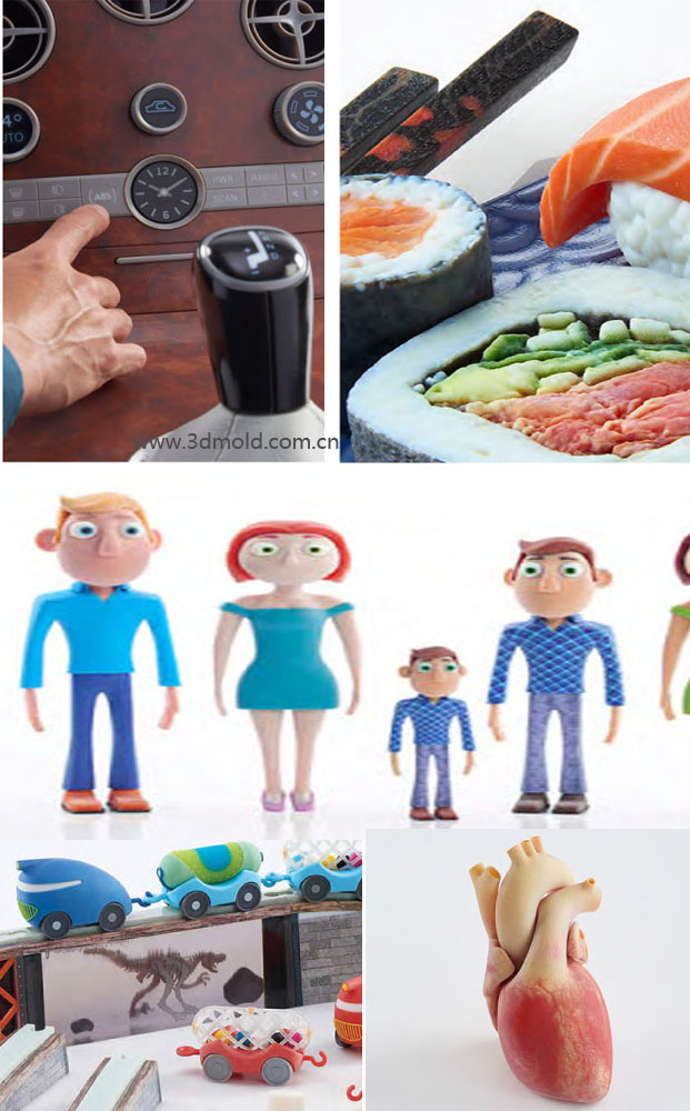 全彩色3d打印